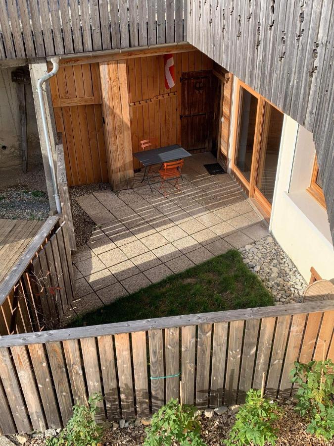 Appartement avec extérieur La Giettaz domaine skiable Megeve Combloux La Giettaz navette gratuite et télésiège à 2km Esterno foto
